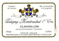 2012 Leflaive Puligny Montrachet Clavoillon